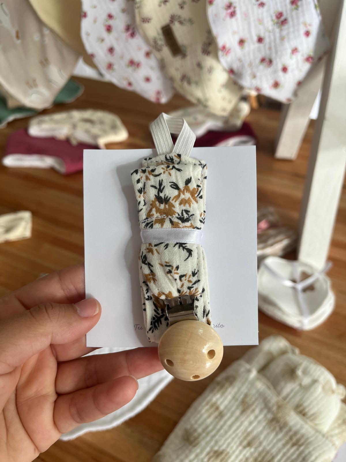 Porta Chupete Madera